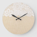 Recherche de dentelle blanche horloges Floral