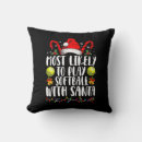 Search for softball pillows Xmas