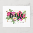 Recherche de ongle cartes postales Salon à ongles
