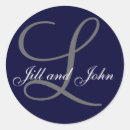 Search for last name stickers Initial