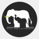 Search for save elephants stickers Endangered