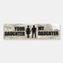 Search for daughter bumper stickers National guard