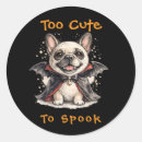 Search for french bulldog stickers Halloween