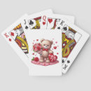 Search for cute valentine playing cards Flowers