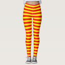 Search for yellow stripe leggings Red