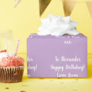 Search for lavender purple wrapping paper Lilac