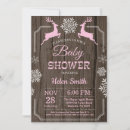 Search for rustic baby girl shower invitations Pink