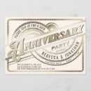Search for golden wedding anniversary invitations Classic