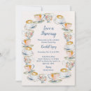 Search for love is brewing bridal shower invitations Brunch