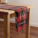 Search for buffalo check table runners Red and black