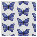 Search for blue butterflies fabric Butterfly