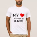 Recherche de st louis tshirts Coeur