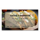Search for tacos business cards Chef