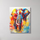 Search for elephant canvas prints Nature