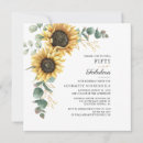 Search for square sunflower invitations Script