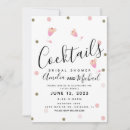 Recherche de cocktail bridal shower invitations Moderne