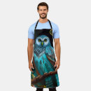 Search for green owl aprons Nature
