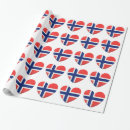Recherche de la norvège papier cadeau Vacances