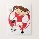Search for soccer puzzles Red