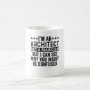 Search for architect funny mugs Building