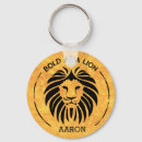 Search for lion design keychains Bold and courageous