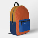 Search for orange color bags For kids