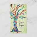 Recherche de arbre vert cartes visite Simple