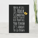 Search for rock climbing holiday cards Funny