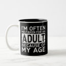 Search for funny age quote mugs Humor