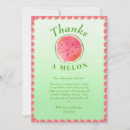 Search for one in a melon thank you cards Watercolor