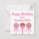 Search for cake note cards Pink