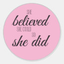 Search for she believed stickers Graduation