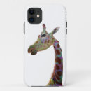 Search for colourful animals iphone cases Giraffe