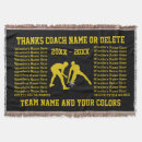 Search for wrestling blankets Coach
