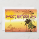 Recherche de hawaiian luau invitations Moderne