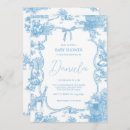 Search for blue baby shower invitations Bow