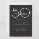 Search for fabulous 50th birthday invitations Chic
