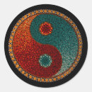Search for round mandala stickers Fire