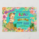 Recherche de hula girl invitations Luau
