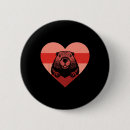 Search for beaver buttons Red