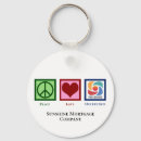 Search for love logo keychains Cute