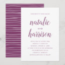 Search for simplicity wedding invitations Modern