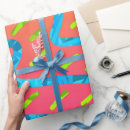 Recherche de wave papier cadeau Coloré