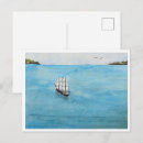Search for explorers postcards Sailing
