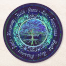 Recherche de paix amour et bonheur autocollants Foi