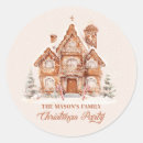 Search for gingerbread family stickers Xmas