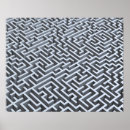 Recherche de maze posters Illustration