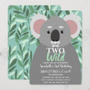 Search for koala birthday invitations Animal