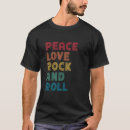 Recherche de peace love music tshirts Rocher