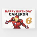 Search for marvel birthday banners Iron man